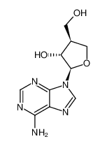 9-((1R,2R,3S)-tetrahydro-2-hydroxy-3-(hydroxymethyl)-1-furanyl)-9H-adenine_19200-56-7