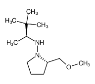 (-)-(2S,2'S)-3,3-dimethyl-2-N-(2'-(methoxymethyl)pyrrolidin-1'-yl)aminobutane_192054-48-1