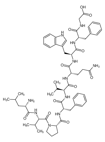 L-leucyl-L-valyl-L-prolyl-L-phenylalanyl-L-valyl-L-glutaminyl-L-tryptophyl-L-phenylalanylglycine_192066-54-9