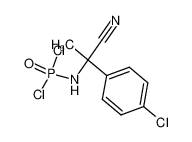 2-Dichlorphosphorylamino-2-(4-chlor-phenyl)-propionitril_19211-62-2