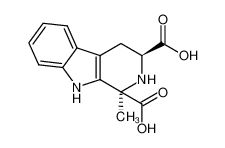 (1R,3S)-1-methyl-1,2,3,4-tetrahydro-β-carboline-1,3-dicarboxylic acid_192180-82-8