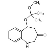 5-((2-methoxypropan-2-yl)oxy)-1,2,4,5-tetrahydro-3H-benzo[b]azepin-3-one_192187-55-6