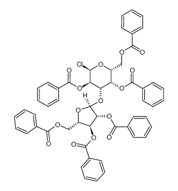2,3,4-tri-O-benzyl-3-O-(2,3,5-tri-O-benzoyl-α-L-arabinofuranosyl)-β-D-galactopyranosyl chloride_192223-19-1