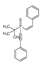 (Z)-tert-butyl(phenylethynyl)(styryl)phosphine sulfide_192225-76-6