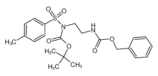N-tert-butoxycarbonyl-N-tosyl-N'-benzyloxycarbonyl-1,2-ethylenediamine_192320-25-5