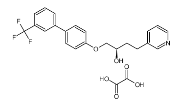 (2R)-4-(3-Pyridyl)-1-(3'-trifluoromethylbiphenyl-4-yloxy)-2-butanol oxalic acid salt_192375-51-2