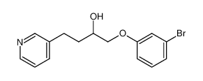 (+-)-1-(3-bromophenoxy)-4-(3-pyridyl)-2-butanol_192376-73-1