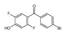 (4-bromo-phenyl)-(2,5-difluoro-4-hydroxy-phenyl)-methanone_192437-36-8