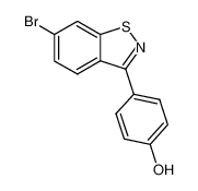 4-(6-Bromo-benzo[d]isothiazol-3-yl)-phenol_192443-62-2
