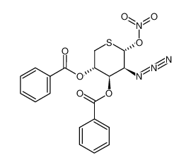 2-azido-2-deoxy-3,4-di-O-benzoyl-1-O-nitro-5-thio-α-D-lyxopyranose_192517-48-9