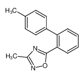 3-Methyl-5-(4'-methyl-biphenyl-2-yl)-[1,2,4]oxadiazole_192524-12-2