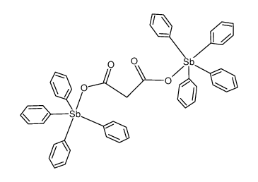 bis(tetraphenyl-l5-stibaneyl) malonate_192566-92-0