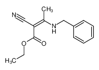 ethyl Z-2-cyano-3-benzylamino-crotonate_19257-62-6