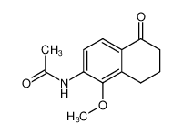 3,4-Dihydro-5-methoxy-6-acetylamino-1(2H)-naphthalenone_192576-58-2