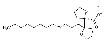lithium (2R,2'S)-2'-(3-(octyloxy)propyl)hexahydro-[2,2'-bifuran]-2(3H)-carboxylate_192578-66-8
