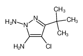 1,5-diamino-5-tert-butyl-4-chloropyrazole_192578-82-8