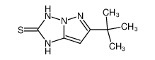 6-tert-butylpyrazolo[1,5-b]1,2,4-triazole-2-thione_192578-84-0
