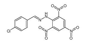 4-chloro-benzaldehyde picrylhydrazone_19258-59-4