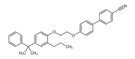 4'-(2-(4-(2-phenylpropan-2-yl)-2-propylphenoxy)ethoxy)-[1,1'-biphenyl]-4-carbonitrile_192582-56-2