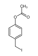 4-(Iodomethyl)phenyl acetate_19260-33-4