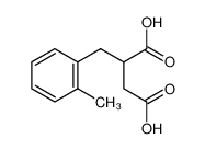 2-[(2-methylphenyl)methyl]butanedioic acid_19263-11-7
