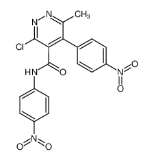3-Chloro-6-methyl-5-(4-nitro-phenyl)-pyridazine-4-carboxylic acid (4-nitro-phenyl)-amide CAS:192634-49-4 manufacturer & supplier