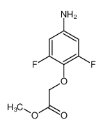 methyl 2-(4-amino-2,6-difluorophenoxy)acetate_192650-84-3