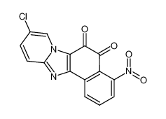 9-chloro-5,6-dihydro-5,6-dioxo-4-nitro-naphtho-[1',2':4,5]imidazo[1,2-a]pyridine_192654-01-6
