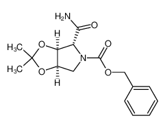 1-benzyloxycarbonyl-3c,4c-isopropylidenedioxy-(2rH)-DL-proline amide_19269-77-3