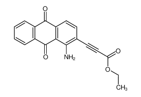 (1-aminoanthraquinon-2-yl)propiolic acid ethyl ester_192703-71-2