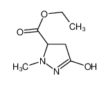 ethyl 2-methyl-5-oxopyrazolidine-3-carboxylate_192710-47-7