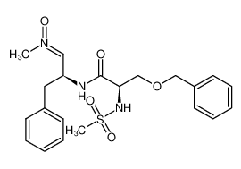 (S,E)-2-((R)-3-(benzyloxy)-2-(methylsulfonamido)propanamido)-N-methyl-3-phenylpropan-1-imine oxide_192722-86-4