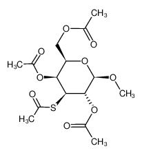 methyl 3-thio-2,4,6-tri-O-acetyl-3-S-acetyl-β-D-galactopyranoside_192769-60-1