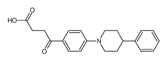 4-oxo-4-[4-(4-phenyl-piperidin-1-yl)-phenyl]-butyric acid_192807-13-9