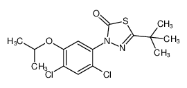 5-(tert-butyl)-3-(2,4-dichloro-5-isopropoxyphenyl)-1,3,4-thiadiazol-2(3H)-one_192809-47-5