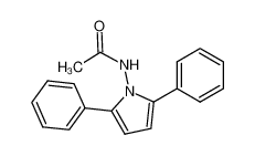 1-N-acetylamino-2,5-diphenylpyrrole_19282-38-3