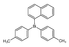 bis(4-methylphenyl)(1-naphtyl)bismuthane_192822-77-8