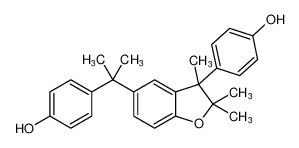 4-(2-(3-(4-hydroxyphenyl)-2,2,3-trimethyl-2,3-dihydrobenzofuran-5-yl)propan-2-yl)phenol_192867-27-9