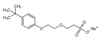 sodium 2-(2-(4-(tert-butyl)phenoxy)ethoxy)ethane-1-sulfonate_192871-47-9