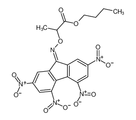 butyl 2-(((2,4,5,7-tetranitro-9H-fluoren-9-ylidene)amino)oxy)propanoate_192876-90-7