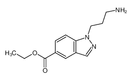 ethyl 1-(3-aminopropyl)indazole-5-carboxylate_192944-62-0