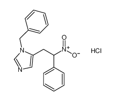 1-benzyl-5-(2-nitro-2-phenylethyl)-1H-imidazole hydrochloride_192990-32-2