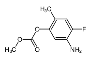 2-fluoro-4-methyl-5-methoxycarbonyloxy aniline_193001-52-4