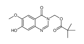 (7-hydroxy-6-methoxy-4-oxoquinazolin-3-yl)methyl 2,2-dimethylpropanoate_193002-25-4