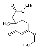 methyl 2-(4-ethoxy-1-methyl-2-oxocyclohex-3-en-1-yl)acetate_193019-47-5