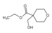 4-(hydroxymethyl)tetrahydropyran-4-carboxylic acid ethyl ester_193022-97-8