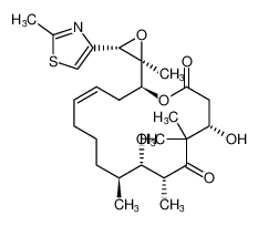 (4S,7R,8S,9S,16S,Z)-4,8-dihydroxy-5,5,7,9-tetramethyl-16-((2S,3S)-2-methyl-3-(2-methylthiazol-4-yl)oxiran-2-yl)oxacyclohexadec-13-ene-2,6-dione_193071-77-1