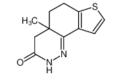 4a-Methyl-4,4a,5,6-tetrahydro-2H-thieno[2,3-h]cinnolin-3-one_193076-51-6