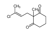 (E)-2-(3-chlorobut-2-en-1-yl)-2-methylcyclohexane-1,3-dione_193096-56-9