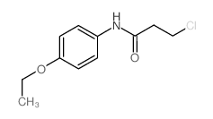 3-Chloro-N-(4-ethoxyphenyl)propanamide_19314-15-9